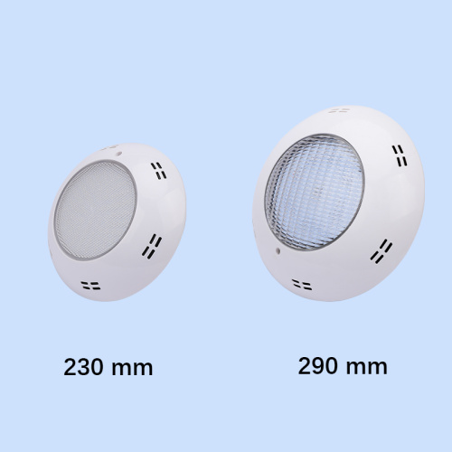 Resin Filled 230mm wall mounted pool lighting