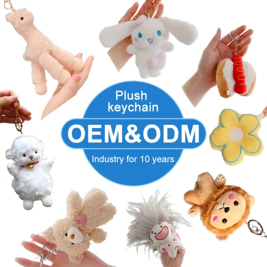 Hot Selling Cute Kawaii Puppy Stuffed Animals: Custom Soft Mini Toys, Bear Plushies & Keychains