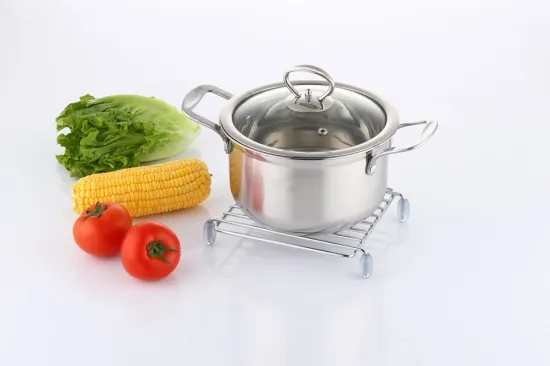 201 Stainless Steel Sauce Pot with Lid