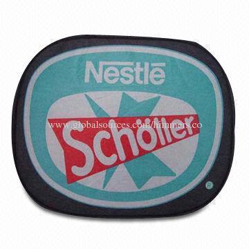Car Sunshade, Made of Mesh Nylon, Suitable for Promotional Purposes, Measures 44 x 36cm