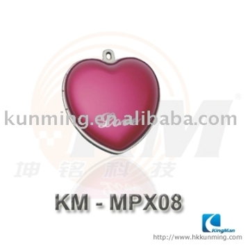 KM-MPX08 heart shape MP3