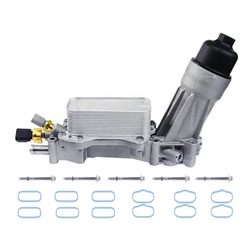 Engine Aluminum Oil Filter Adapter for Chrysler 300 and Jeep Wrangler 3.6