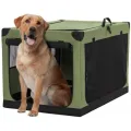Collapsible Portable Dog Crate with Strong Steel Frame