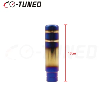 Titanium Blue Shift Knob - Aluminum Long Car Gear Shift Knob