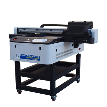 3-Head XP600 Digital Inkjet UV Flatbed Printer for Metal, Acrylic, and Plastic Printing (900mm x 600mm)
