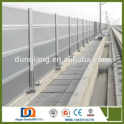 Highways and Railways Sound Reduction System Noise Barrier