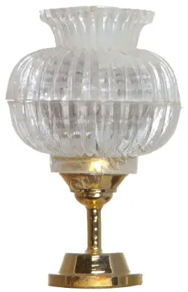 Victorian dollhouse miniatures table lamp