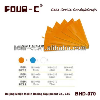 Newest silicone pastry bag,high quality cake decorating bag