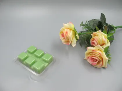 Scented Apple Green Colored  Wax Block
