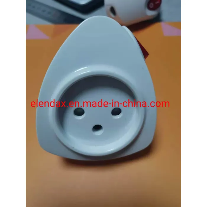 3-контактная вилка с кнопочным управлением для Израиля (P5051)