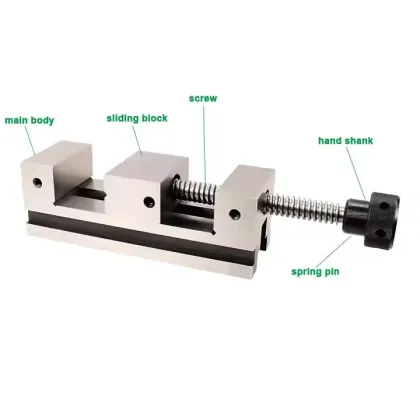 Precision Tool Vise for CNC Machines: Milling Machine Tool Vices