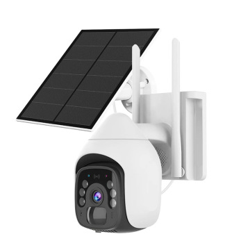 Solar-Powered 4G WiFi Outdoor Floodlight Camera CCTV Security System