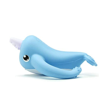 Custom Whale Shape Soft Silicone Teething Toothbrush