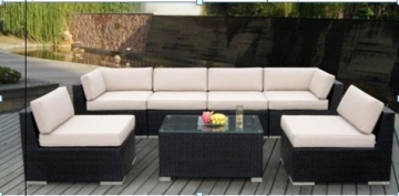 7pcs rattan sofa sets