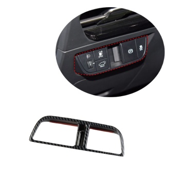 Carbon Fiber Interior Cover Trim for 2022-2023 Kia EV6 Headlight Switch Control Panel
