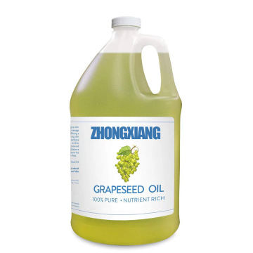 100% Pure Natural Cold Pressed Grapesee Oill สำหรับผม Non-GMO Hexane ฟรีน้ำมันเมล็ดองุ่นสำหรับผิวหน้าและนวดตัว