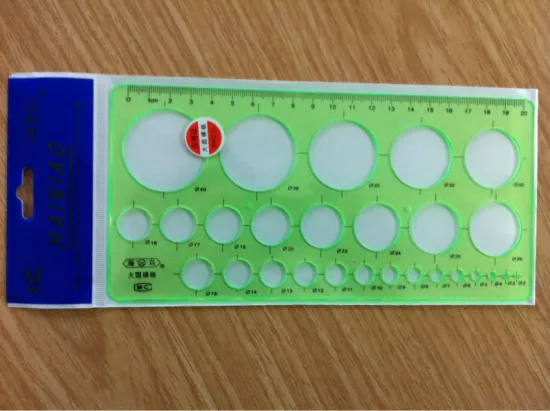 Plastic Stencil Ruler