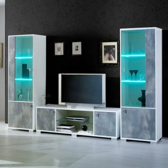 12V RF Remote Control RGB Color Wine Cabinet LED Shelf Lights