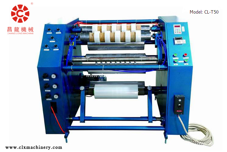 созылатын пленканы созғыш stretch film rewiding slitter