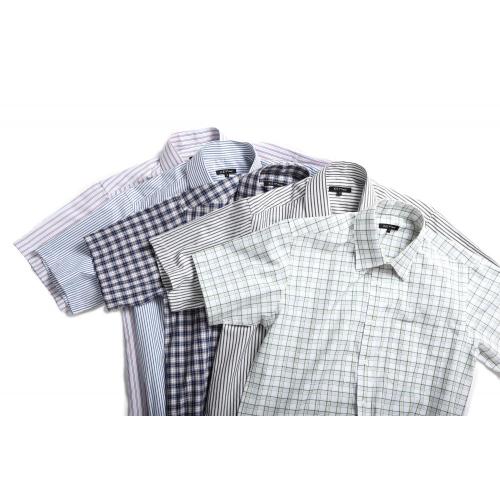 MEN'S WOVEN YARN DYE SHIRTS