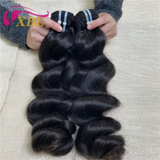 Verified Indian Hair Suppliers: XBL US Warehouse - Virgin Human Hair Bundles with Full End Top and Raw Cuticle Alignment