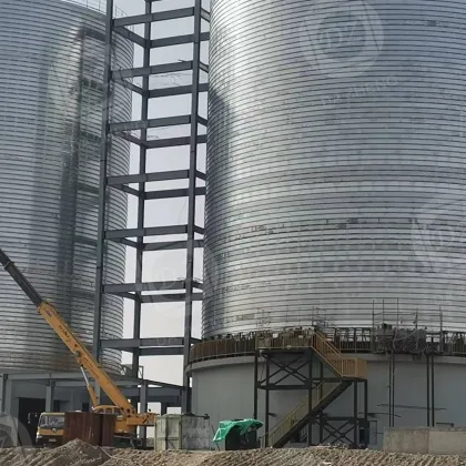 Building materials silo steel plate warehouse
