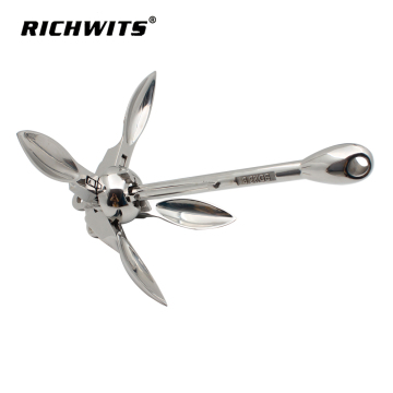 high quality folding anchor Stainless Steel anchor boat anchor