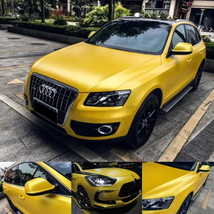 Lightning Metallic Car Vinyl