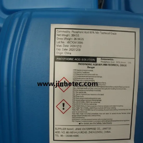 What Is Phosphoric Acid 75% 85%?