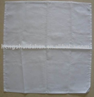 White color 100%cotton napkin