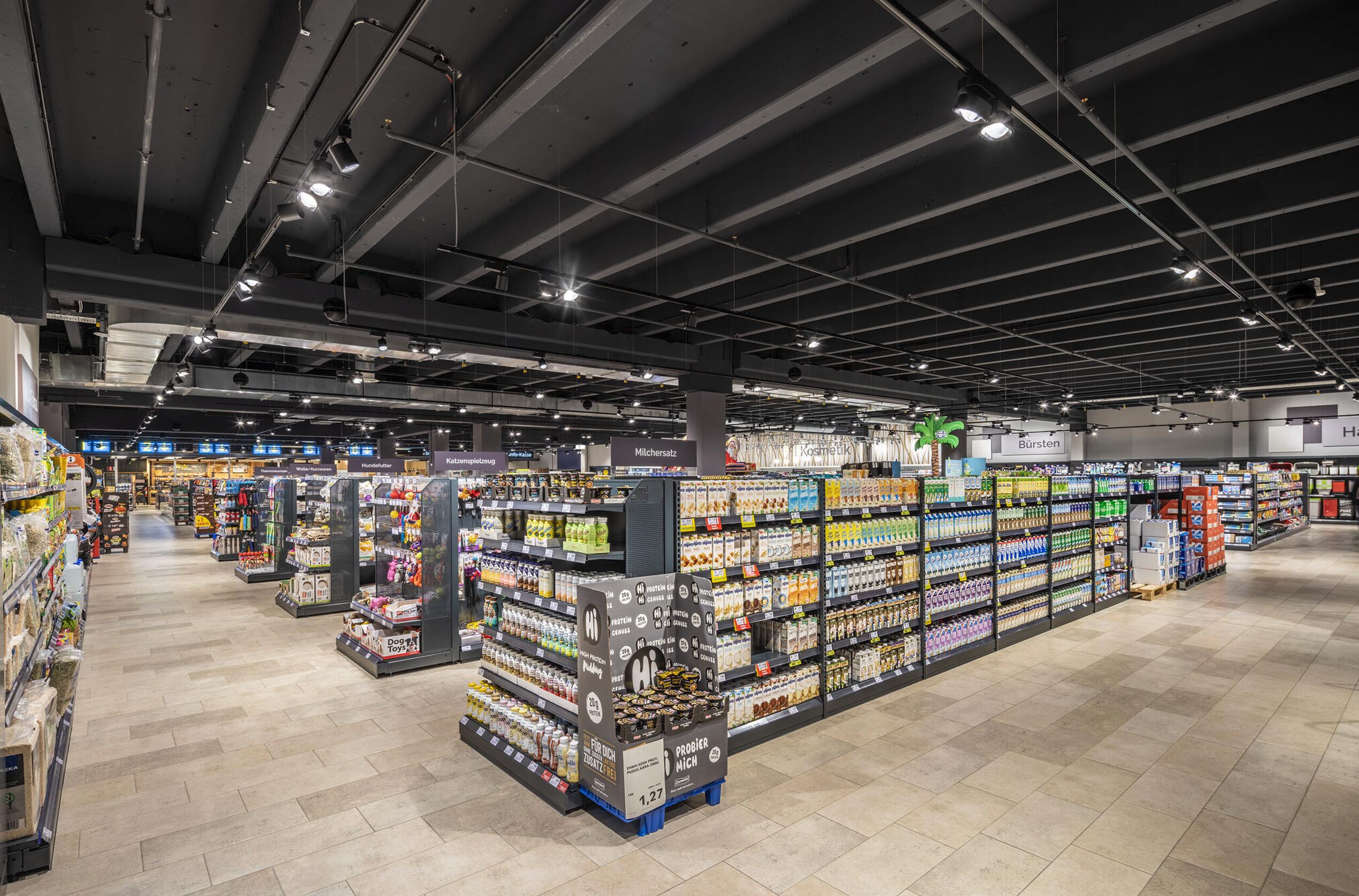 supermarket led linear light