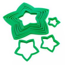 Plastic 10PCS 3D Star Cookie Cutter​