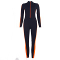 Grutte froulju sportklean jumpsuit