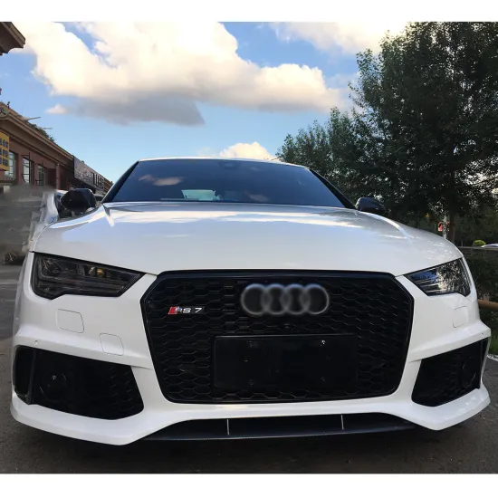 Body Kit for Audi A7 C7 2016-2018: Front Bumper, Grille, and Rear Diffuser RS7 Conversion