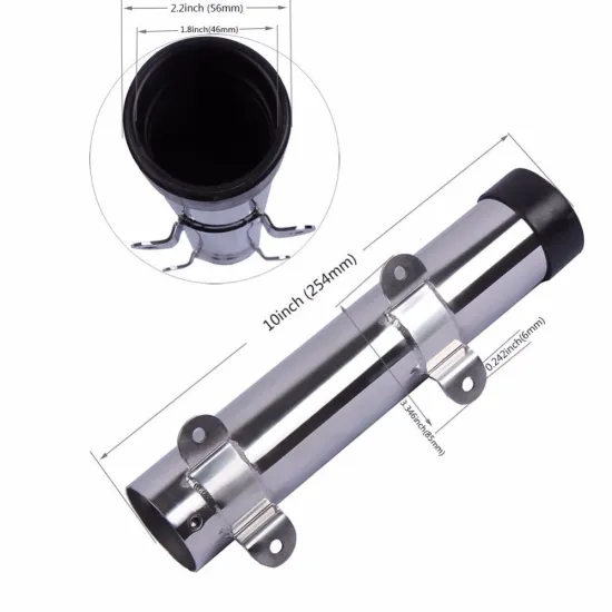 Easy-to-Use Heavy-Duty Boat Fishing Rods Holder with Polished Surface