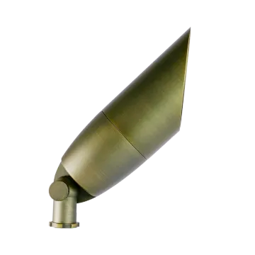 LED Brass Landscape Lighting Spotlight Fixture For Outdoor Light (Lamp not include)