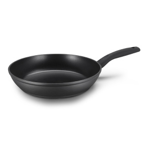 Frypan in alluminio forgiato nero