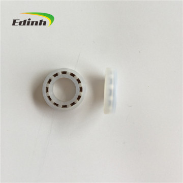 Rolamentos rígidos de esferas de plástico POM / PTFE / PEEK / PP 6008