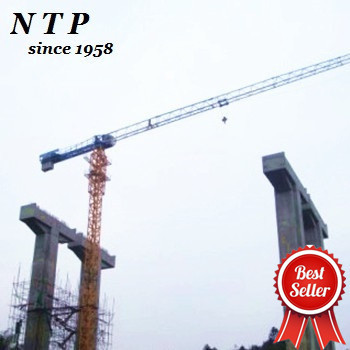 GuangXi NTP brand 6T Model TCT5810 electric self raising tower crane price