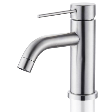 Deck Mounted Hot and Cold Mixer Water Faucet for Bathroom Sink Basin