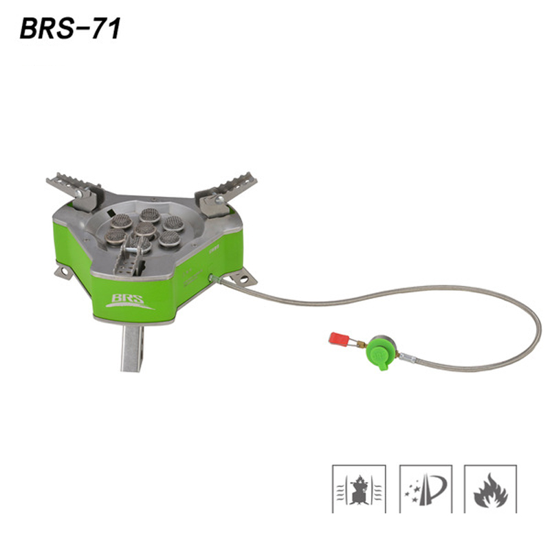 BRS-71 Outdoor Camping Wind Burner Gas Stove Liquefied Petroleum Gas Stove Power Gas Stove