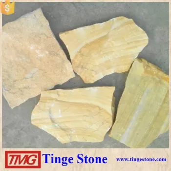 China Natural Cultured Stone Yellow Slate Pavers