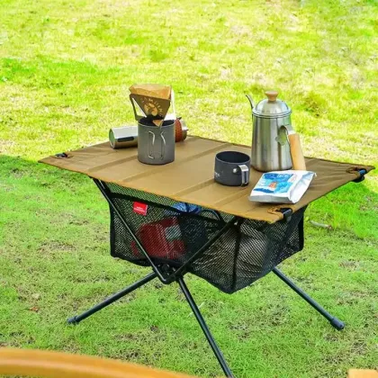 Camping Table, Camping Table, Double Decker Dining Table, Outdoor Dining Table