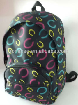 2012 full imprinted computer backpack