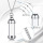 Vial Necklace Wishing Bottle Pendant DIY Jewellery Openable Screw Cap Steel Chain Lucky Charm Jars for DIY Jewelry Making