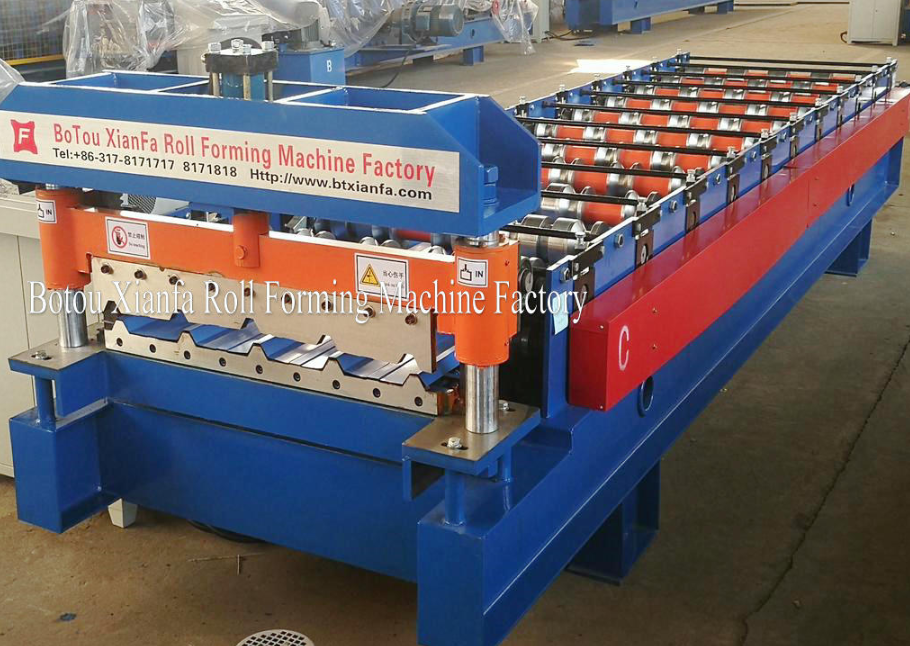 color steel panel forming machine