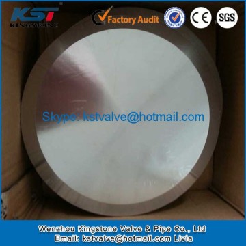 Low price high quality food grade ss304 tri clamp solid end cap 8"