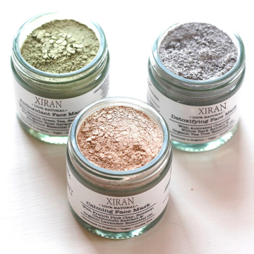 100% Natural Mineral Facial Mask - Gently Detoxify and Exfoliate