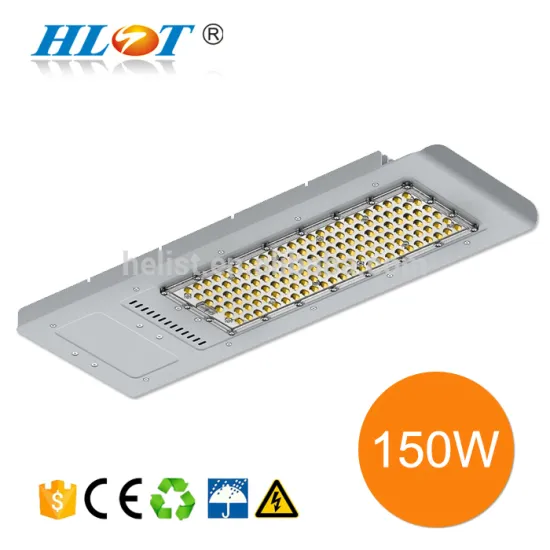 150W Street Light LED Outdoor Integrated 110lm/w Street Lighting Fixtures