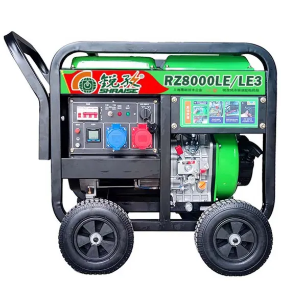 RAISE G POWER 5kW Single Phase Electric Start Diesel Generator